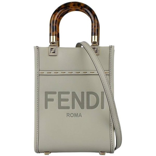 라프리마 펜디 선샤인 미니 레더 쇼퍼 백 8BS051 ABVL F1K3B