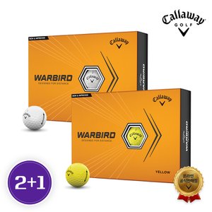  [골프선물세트 2+1][캘러웨이코리아정품] WARBIRD 워버드 골프공 2피스