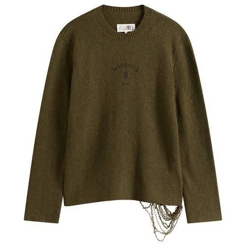 MM6 Maison Margiela 6 Logo Crewneck Jumper