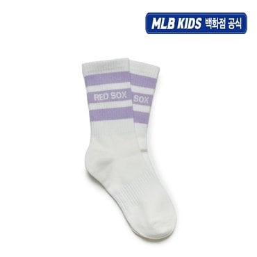 MLB키즈 (백화점 공식)25N 바시티 레터링 일대일 양말 7ASOV035N-43LDL