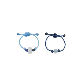 gem string ring set-blue