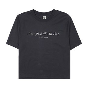 [라벨루쏘] [스포티앤리치] 헬스클럽 크롭 티셔츠 TS872FB