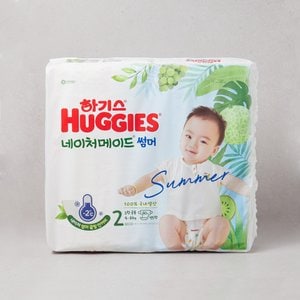 하기스 [택배배송] 하기스 네이처메이드 썸머2 공용 소형 80매