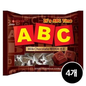 ABC초코, 187g, 4개