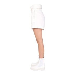 FW21 PHILOSOPHY DI LORENZO SERAFINI Short Pants HIGH WAIST BERMUDA WHITE 03017121_0463