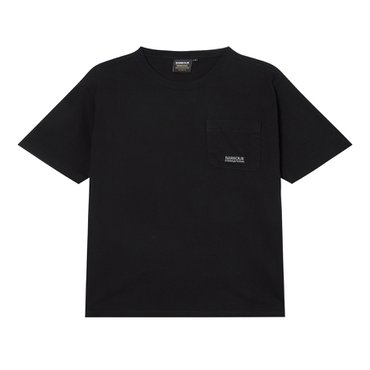 바버 [24SS][Barbour] 남성 블랙 B.Intl Rapid 티셔츠