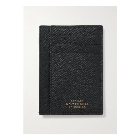 SMYTHSON 스마이슨 파나마 크로스그레인 가죽 카드홀더 1647597353880932