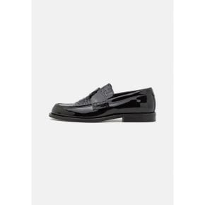 5055613 GCDS WIRDO MONOGRAM LOAFERS UNI - Slip-ons black