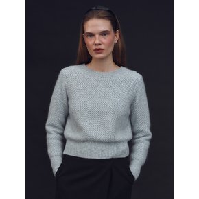 Elsie both-sides knit (Icy blue)