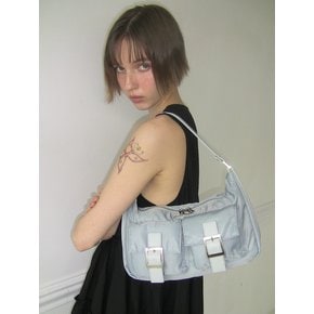 PK Hobo Bag (nylon)(light blue)