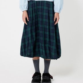 정상가 :199,000원 / 헌터 타탄 체크 여성 스커트 - 그린 HFWA302ASKGRN