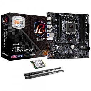 엠지솔루션 ASRock B650M PG Lightning   WiFi6E 모듈 에즈윈