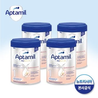 압타밀 [해외무료배송] 압타밀 프로푸트라 HMO 1단계 800g x 4통 세트