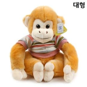 라이트 원숭이 봉제인형 30cm 대형 몽키 완구 러블