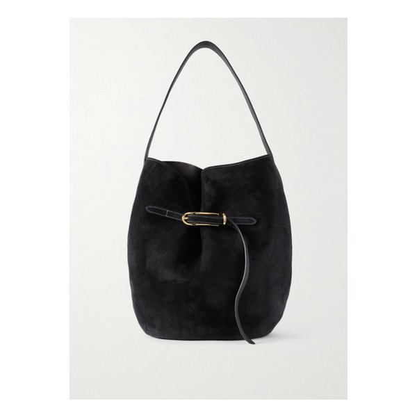 리프너 버클 스웨이드 버킷백 46376663162883548