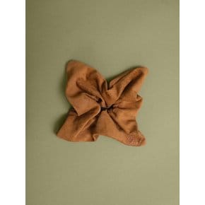 Real suede square scrunch (3colors)