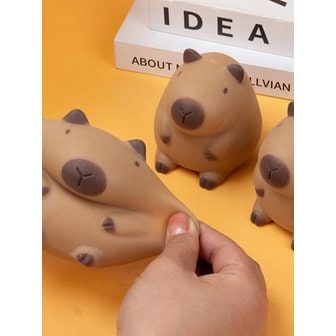 부카즈 탱탱 카피바라 스트레스 해소 촉감 인형
