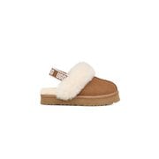 [KIDS] UGG 로고 밴딩 퍼 카라 플랫폼 샌들(펀케트) 1675303005000