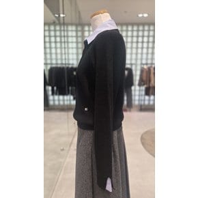 [부산점] [쥬크] 울 혼방 셔츠 카라 배색 니트 (V264KSK951)