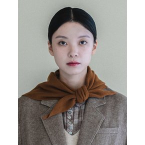 Triangle Wool Camel Muffler