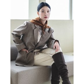 Triangle Wool Camel Muffler