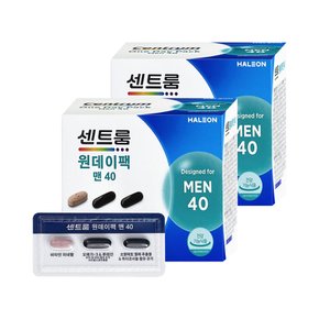 원데이팩 맨 40 30팩 x 2개 멀티 비타민 미네랄 쏘팔메토 루테인 V