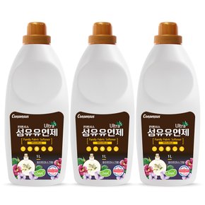 초고농축 섬유유연제 화이트머스크 1L x3개