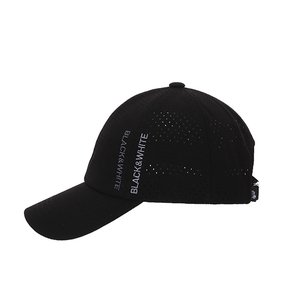남성 로고 자수 볼캡 8415GZSP_BLACK