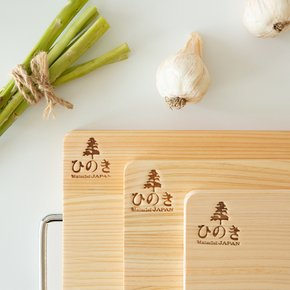 히노끼 편백나무 슬림 도마(중)