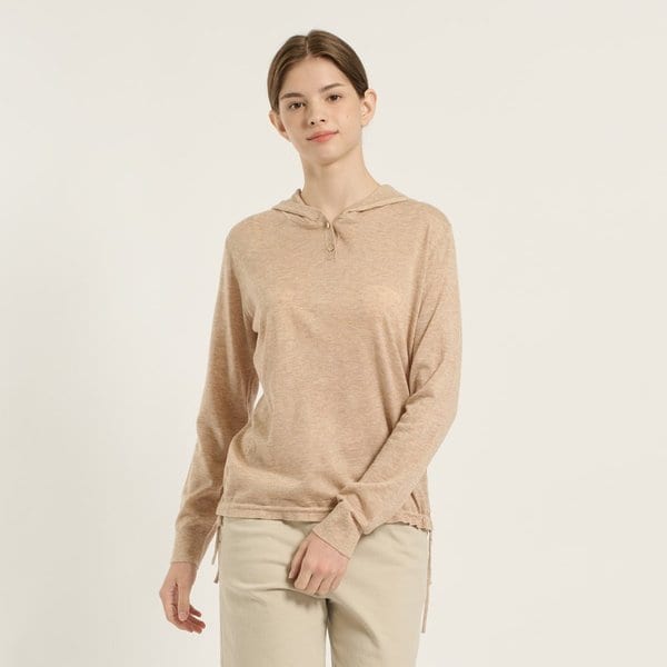 [여주점] 밑단 스트링 후드풀오버 B5C8K424