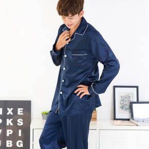 클래식무지 남성 실크 잠옷 사틴잠옷(L~XL)