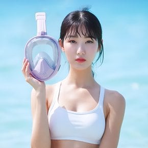플레이풀 풀페이스 스노클 마스크 스노클링 호핑 장비 세트 스노쿨링 물안경