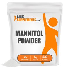 벌크써플리먼트 만니톨 파우더 1kg Mannitol Powder