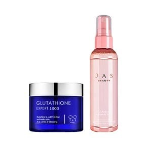 쟈스 글루타치온 크림 60ml + 콜라겐 앰플 미스트 100ml