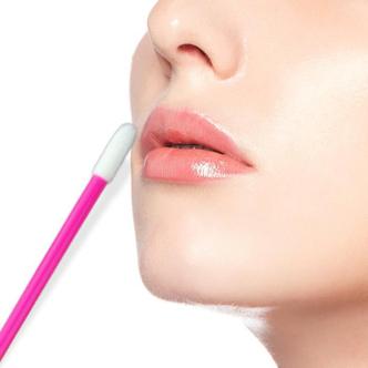 셀러허브 (50개) 립브러쉬 일회용 입술 립면봉 립스틱솔 립브러시 립스틱 휴대용 브러쉬  (S11631185)