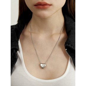 [Surgical] LMM Classic Heart Chain Necklace