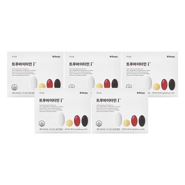 덴프스 NEW 트루바이타민I 멀티비타민 앤 루테인 1690mg x 30포 x 5박스 (S27384460)