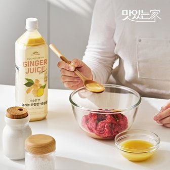  무설탕 100%유기농 순찐한 생강즙 레몬즙 생강레몬 1,000mL