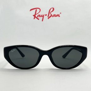 [RAY BAN] 레이밴 RB4457D 667787 오벌형 긱시크 선글라스