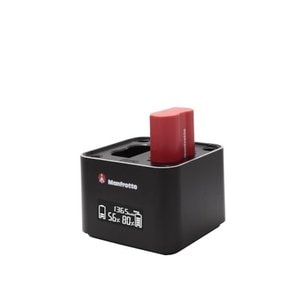 Manfrotto Pro CUBE EN-EL14 EN-EL15 MANPROCUBEN 트윈 충전기 니콘용 동형을 2개 동시에 급속