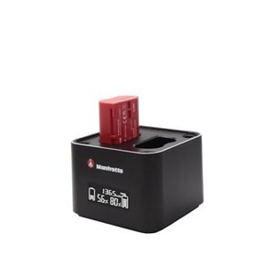 Manfrotto Pro CUBE EN-EL14 EN-EL15 MANPROCUBEN 트윈 충전기 니콘용 동형을 2개 동시에 급속