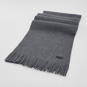 [휴고보스] FW25 남성 버진울 니트 머플러 50495340 030