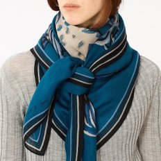 [이누이에디션] CARRE WESTERN BLUE SCARF_INCA202WE04