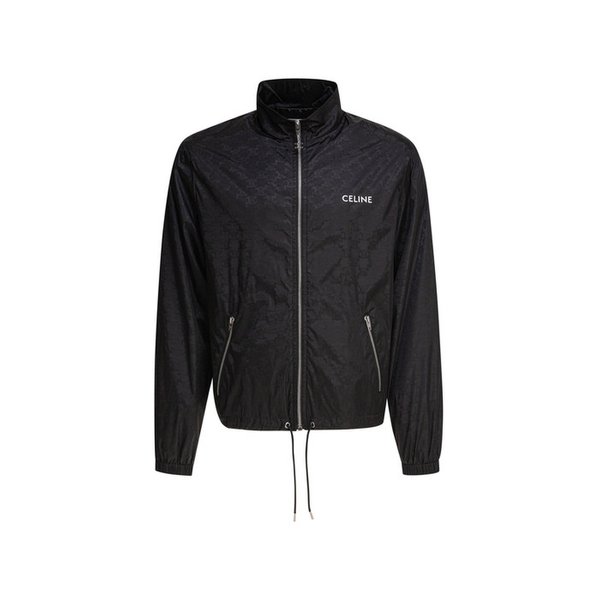 25FW 로고 프린팅 블루종 자켓 블랙 RV0K6795W 38NO