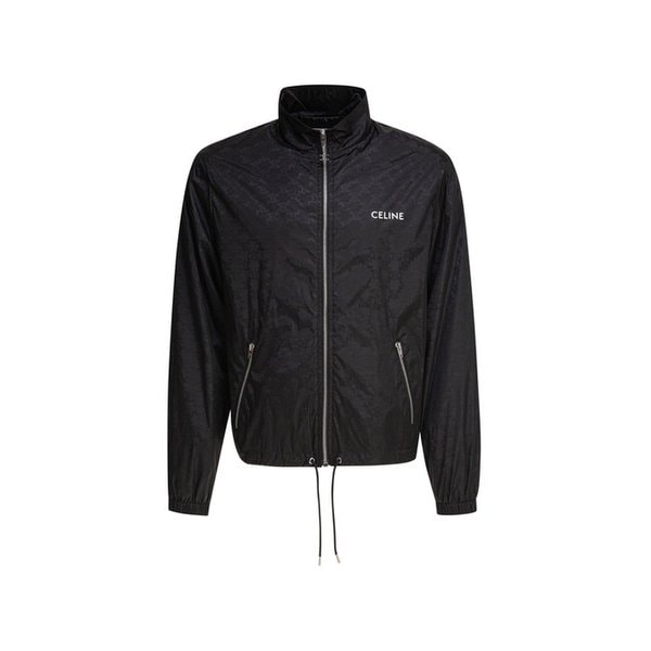 25FW 로고 프린팅 블루종 자켓 블랙 RV0K6795W 38NO