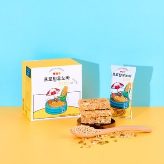 우노바 프로틴우노바 콘스프맛 40g×10ea 프로틴바 에너지바 견과바