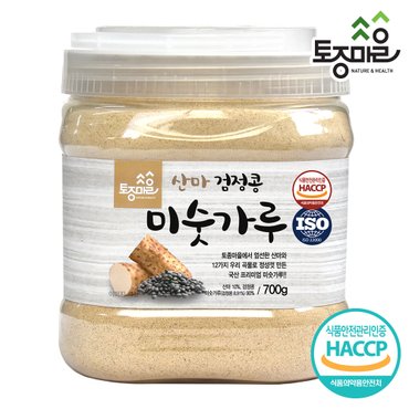 토종마을 HACCP인증 국산 산마검정콩미숫가루 700g