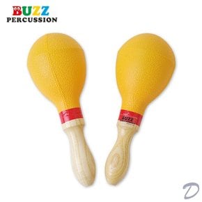 버즈 타악기 옐로우 마라카스 BU-M16
