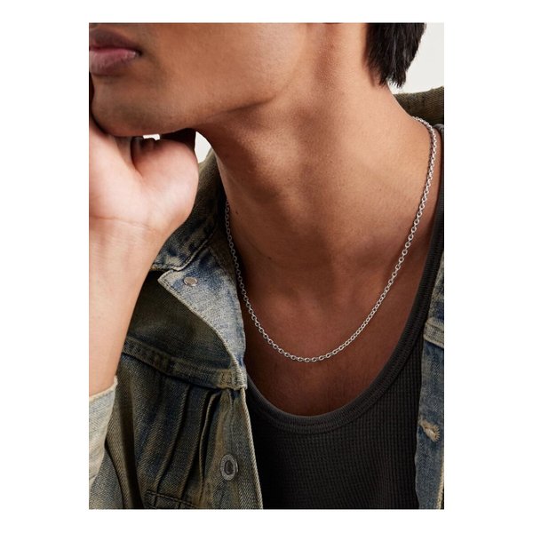 네이버후드 실버 체인 네크리스 1647597358493639