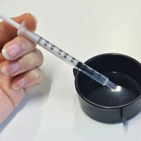파충류 피딩 반려동물 약 투약 레진 공예 주사기 1ml 1ML주사기 일회용주사기 공업용주사기